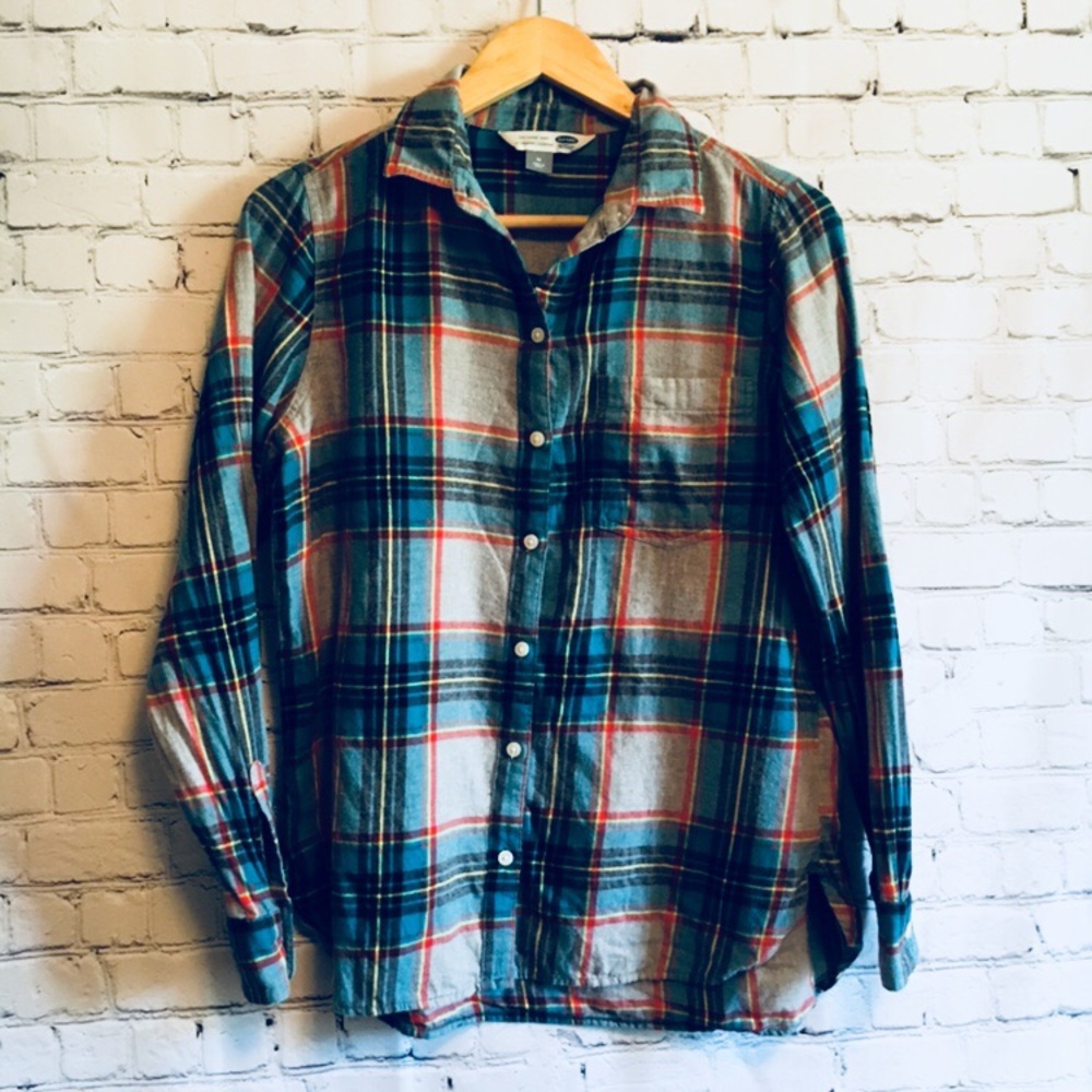Old navy boyfriend flannel